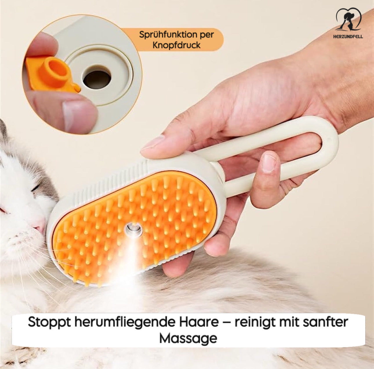 Herzundfell® PfotenTraum Bürste