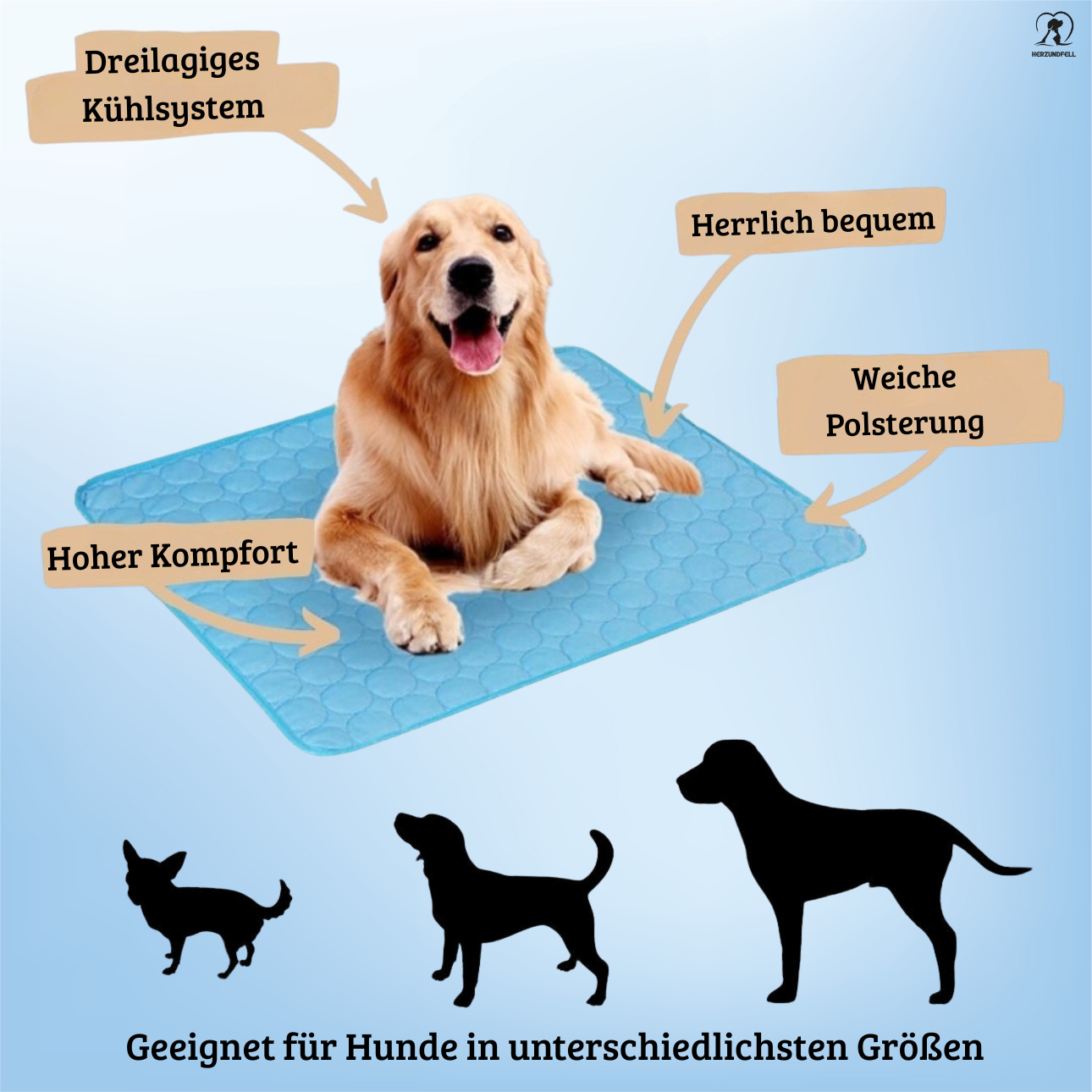 Herzundfell® PfotenKühler